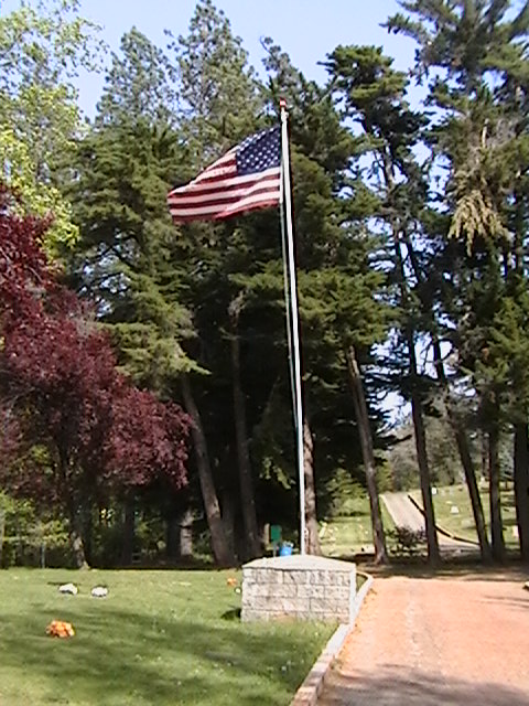 Memorial Day Flag Ceremony at the Colfax Cemetery